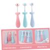 Angoily 3pcs Cute Decorative Toothbrush for Boys and Girls Boy Girl Soft Bristles for Manual Cleaning view 3