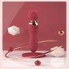 10 Modes Quiet Waterproof Bullet Massage Rod Soft Silicone Toys Powerful Mini Stick Massage Ball for Women Pleasure, Handheld Personal Pocket Bullet Tool for Deep Tissue Muscle Recovery (Red) view 3