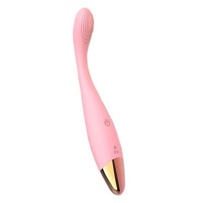 10 Modes Quiet Waterproof Bullet Massage Rod Soft Silicone Toys Powerful Mini Stick Massage Ball for Women Pleasure, Handheld Personal Pocket Bullet Tool for Deep Tissue Muscle Recovery (Pink-A)
