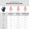 Robot Finger Training, Rehabilitation Glove Equipment Hand Function Rehabilitation Training, Massage Muscle Tension Finger Training,Orange-Right-Hand-XL view 2