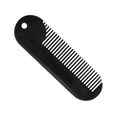 Mipcase Manscape Styling Comb Zinc Alloy Portable Hair Accessory for Beard Care and Styling
