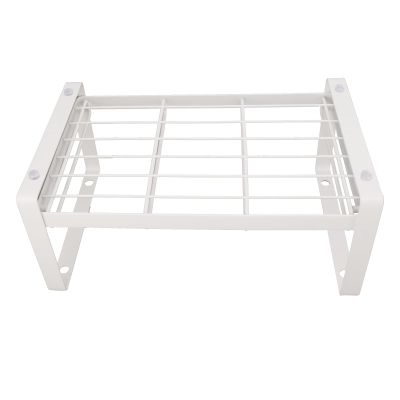 Cabinet Water Bottle Storage Rack, Water Cup Storage Rack Coffee Cup Organizer Stackable Iron Water Bottle Organizer for Kitchen Countertops Fridge