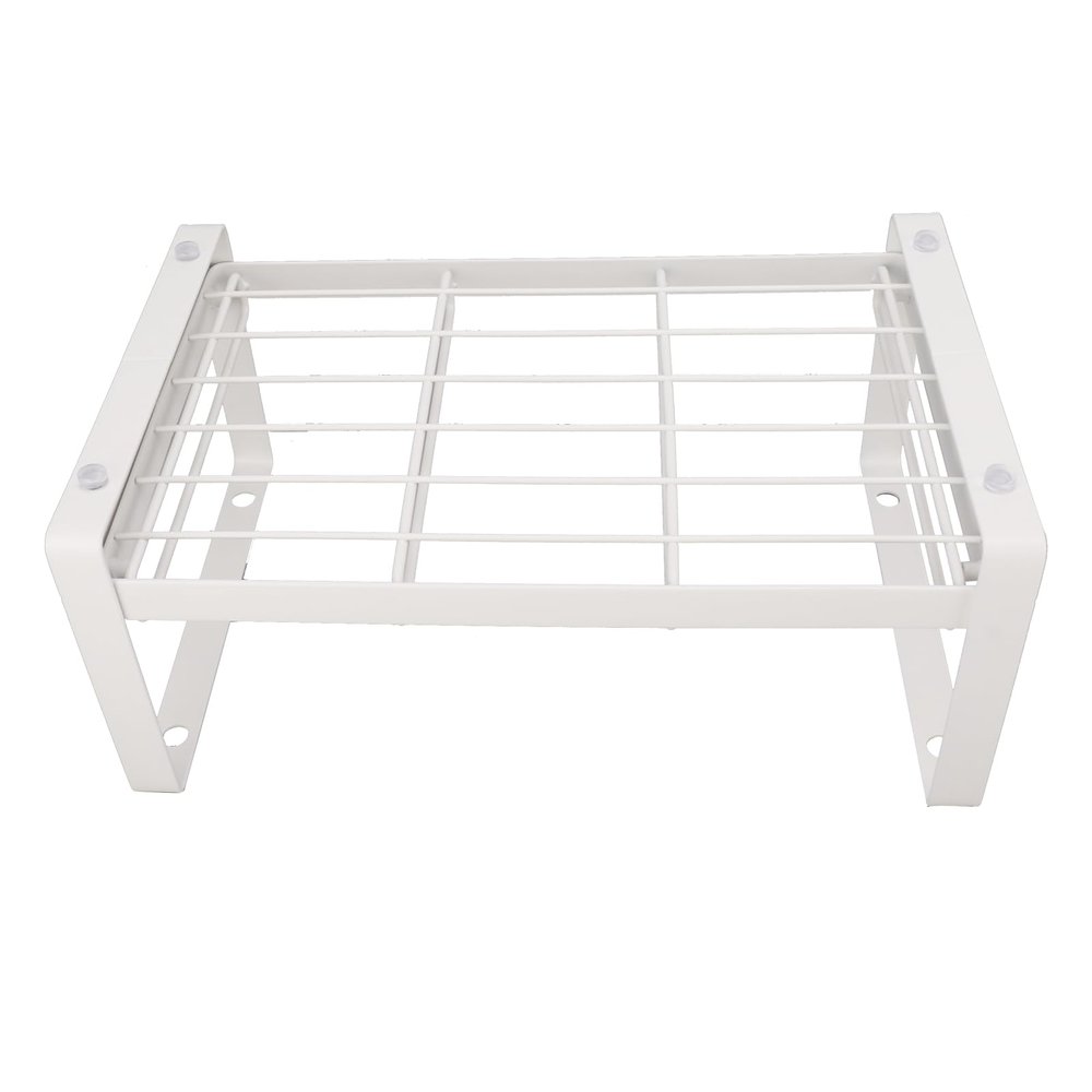 Cabinet Water Bottle Storage Rack, Water Cup Storage Rack Coffee Cup Organizer Stackable Iron Water Bottle Organizer for Kitchen Countertops Fridge