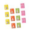 KOMBIUDA 12pcs Easter Themed Bags Kraft Bags Handles for Storing Sweets and Treats for Easter Parties and Celebrations view 1