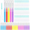 Jupwalz 270Pcs Interdental Brush 6 Sizes Braces Brush Soft Bristles 360 Bendable Floss Heads Dental Brushes Between Teeth Gum Braces Cleaning Kit Oral Tooth Cleaning Tool view 1