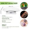 Digital Baby Scale & Pet Scale, 10kg Capacity High Precision 1g with Auto-Lock & Tare, Large LCD for Infants, Cats, Kittens, Puppies, Small Animals, Home Use with Switchable g/lb/oz for Home Use view 3
