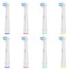 8pcs Interspace Toothbrush Heads, Compatible with Braun Oral B Electric Toothbrushes for Cleaning Crevices, Bridges and Implants. view 1