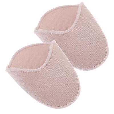 Mobestech 4pairs Toe Protector Foot Care Pads for Ballet Toe Pouches Half Insoles Inserts for Heel Cups Shoe Inserts for Ballet Shoes
