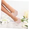 Mobestech 4pairs Toe Protector Foot Care Pads for Ballet Toe Pouches Half Insoles Inserts for Heel Cups Shoe Inserts for Ballet Shoes view 3