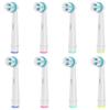 8pcs Ortho Care Toothbrush Heads, Compatible with Braun Oral B Electric Toothbrush for Precise Cleaning Around Braces. view 1