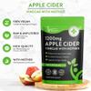 Apple Cider Vinegar Capsules 1200mg - ACV with Mother - 120 High Strength Vegan Capsules, 2 Months Supply - Raw & Unfiltered GMO Free - Alternative to Apple Cider Vinegar Tablets or Gummies - UK Made view 3