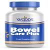 Woods Supplements - Bowel Care Plus 300mg Psyllium Husk Fibre Supplement 90x Vegan Tablets Natural Prebiotic Fibre with Bifibus Culture Probiotics, Acidophilus and Vitamins B, C & E for Gut Health view 1