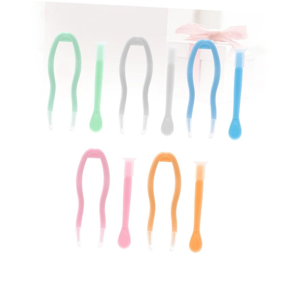 PartyKindom 5pcs Lens Remover Tool Box-Packed and Suction Stick for Travel Home Use Lenses Applicator Lens Remover