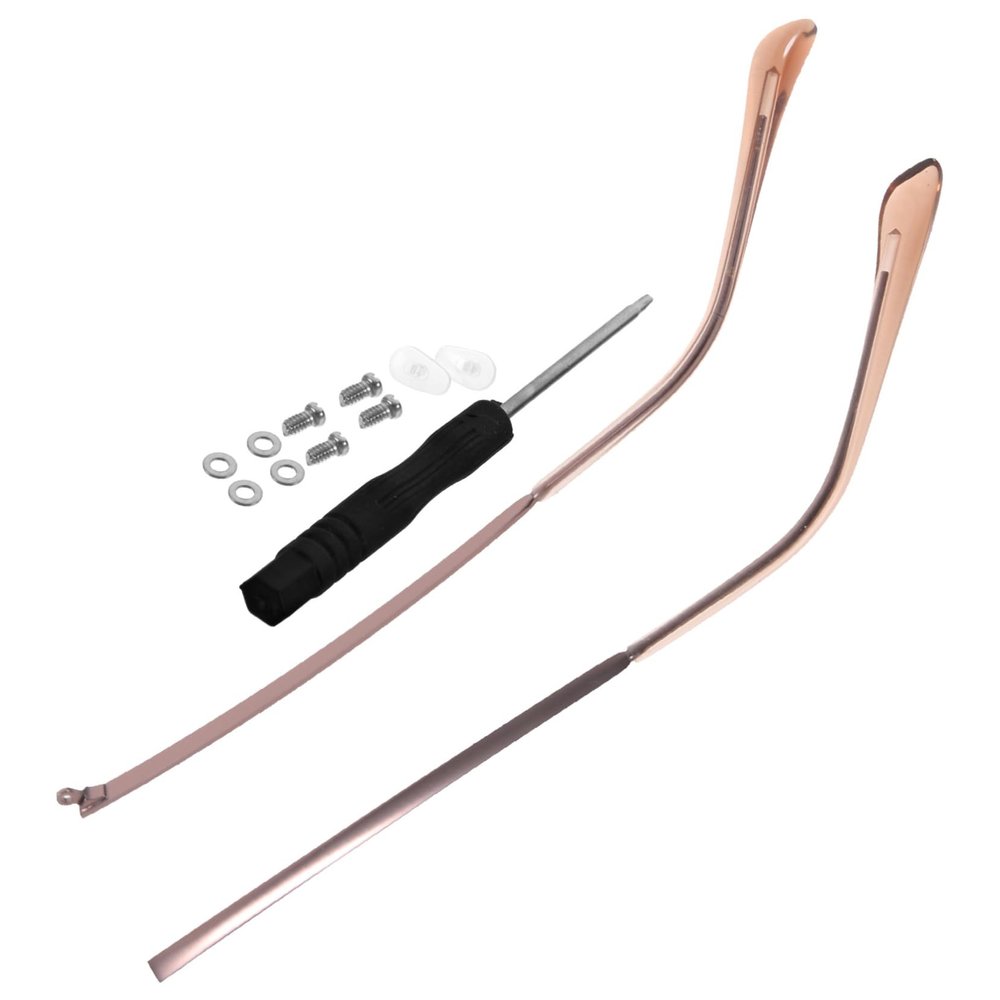 UKCOCO 2pairs Glasses Arm Replacement Metal Temple for Eyeglasses Glasses Repair Kit for Myopia and Daily Use