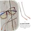 UKCOCO 2pairs Glasses Arm Replacement Metal Temple for Eyeglasses Glasses Repair Kit for Myopia and Daily Use view 2
