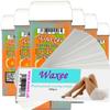 6x 100ml Roller ROLL ON WAX CARTRIDGE + 100 strips Body & Leg "Waxee" NEW FORMULA (DUO- Orange & Mint) view 1