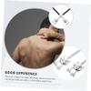 2pcs Stainless Steel Retractable Back Scratcher Telescoping Extendable Tool for Itching Relief for Men and Women Comfortable and Durable Massage Scratcher view 2