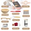 Sourdough Starter Pack 11pc Sourdough Kit | Jar, proofing basket, digital scale, scoring lame, and much more | Including the beginner's guide to sourdough view 2
