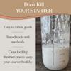 Sourdough Starter Pack 11pc Sourdough Kit | Jar, proofing basket, digital scale, scoring lame, and much more | Including the beginner's guide to sourdough view 3