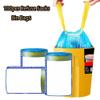 100Pcs Blue Extra Strong Refuse Sacks with Tie Tap Heavy Duty Drawstring Bin Liners Anti-Drip Bin Bags for Commercial, Household view 2