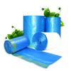100Pcs Blue Extra Strong Refuse Sacks with Tie Tap Heavy Duty Drawstring Bin Liners Anti-Drip Bin Bags for Commercial, Household view 4