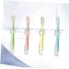 4pcs Baby Toothbrush Silicone Teether with Tapered Handle view 3