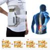 PRUJOY Decompression Lumbar Support Belt,Adjustable Lumbar Decompression Device Belt Space Between Outstanding Scoliosis Brace Posture Corrector view 3