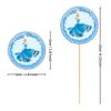 18x Cindrella Cupcake Toppers  Strong Picks Happy Birthday Dcor, Cupcake Decorations for Kids Birthdays view 4