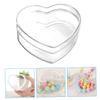 STOBOK 10pcs Acrylic Heart Shape Candy Box Small Boxes for Wedding Favor Treat Party Favors for Heart Candy Packing Wedding Scenario view 3