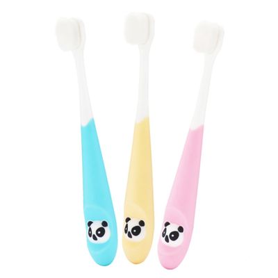 Gatuida 3pcs Mini Toothbrush for Boys and Girls Toddlers Years Abs Material Boys and Girls Toothpaste Brush