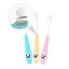 Gatuida 3pcs Mini Toothbrush for Boys and Girls Toddlers Years Abs Material Boys and Girls Toothpaste Brush view 2
