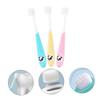 Gatuida 3pcs Mini Toothbrush for Boys and Girls Toddlers Years Abs Material Boys and Girls Toothpaste Brush view 3