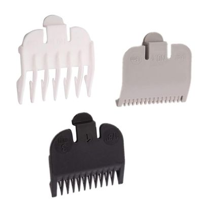 3 Piece Set Limit Comb Hair Clipper Accessories, Professional Hair Clipper Guide Combs, Guide Combs, Professional Clippers Comb, Hairs Trimmer Guards, Hairs Clippers Guard, for Haircut, Trimming