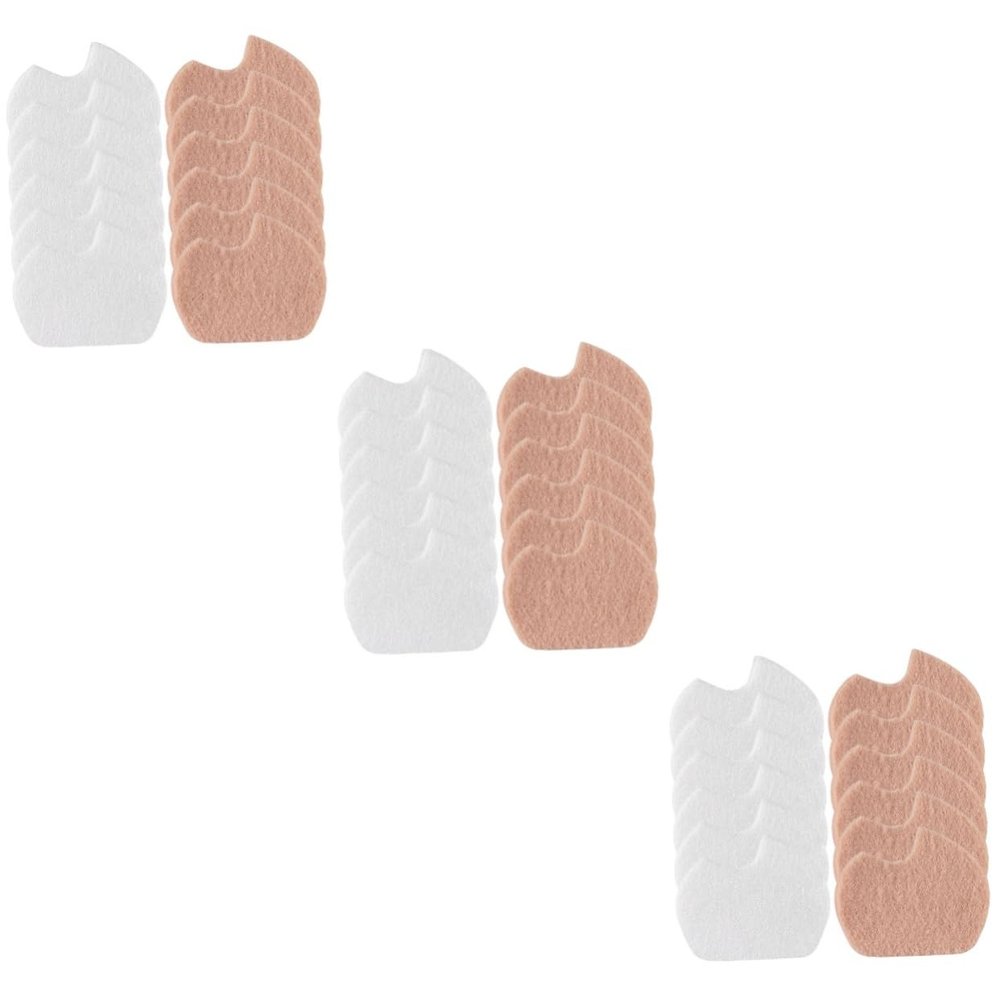 Mobestech 18pairs Breathable Forefoot Cushions Comfortable for Women Reusable for Foot Shoe Inserts Forefoot for High Heels Insert and Daily Use