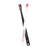 2pcs/set Tooth Brushes Oral Toothbrush Black White Color Simple Adult Soft Hair Innovative Heart-shaped Toothbrush for Travel Couple