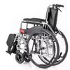 20"/22"/24" Rear Wheel Assembly,Wheelchair Wheel Replacement with Bearings & Handrim,Non-pneumatic Solid Tires,Shock-absorbing Spoked Wheels (2 Pcs) (Size : 24inch) view 4