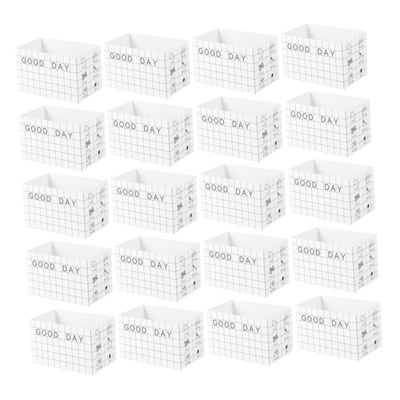 JECOMPRIS 20pcs Sandwich Wrapping Paper Paper Cake Boxes for Food Boxes Party Favors Decorative Patterns