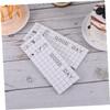 JECOMPRIS 20pcs Sandwich Wrapping Paper Paper Cake Boxes for Food Boxes Party Favors Decorative Patterns view 3