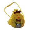 Healeved 2pcs Diamond Art Trays Easter Egg Hunt Easter Basket Child Ornaments Ora Tote Bag Portable Bag Footies Candie Candy Bag The Color Green Hamper Animal view 3