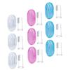 GLEAVI 9Pcs Silicone Baby Finger Toothbrush, Newborn Oral Cleaning Brush with Storage Boxes, Travel-Friendly Teeth Cleaner for Babies and Young Boys and Girls view 1