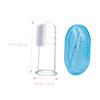 GLEAVI 9Pcs Silicone Baby Finger Toothbrush, Newborn Oral Cleaning Brush with Storage Boxes, Travel-Friendly Teeth Cleaner for Babies and Young Boys and Girls view 3