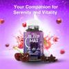 WellBoost Sleep Max Gummies  5-HTP, CoQ10, L-Taurine, Magnesium, Chamomile, Montmorency Cherry & Vitamin B6  Soothing Cherry Flavour  Vegan Sleep Supplement (1 Month Supply) view 2