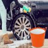 4 x ORANGE - 26 Litre Small Flexi Tub Multi-Purpose Water Storage Container/Toys Bucket/Animal Feed Tub Robust Polyethylene Flex Tub For Home Garden - MADE IN U.K view 4