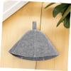 Operitacx 2pcs Felt Sauna Hat Set Wool Steam Cap Soft Comfortable Bathing Hat for Indoor Sauna view 2
