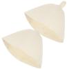 Operitacx 2pcs Women's Sauna Spa Beanie Heat Insulation Hat Made of Organic Material for Sauna Spa Bath for Female Friends view 1