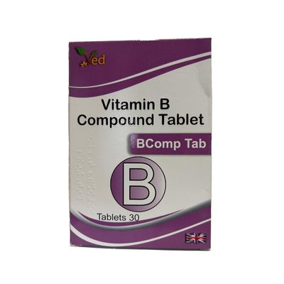 VED Vitamin B Compound Tablet | 30 Days Supply (30 Count (Pack of 1))