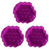 OUNONA 3pcs Honeycomb Shape Cake Mold in Silicone for Baking Chic Baking Mould as Cake Making Mould view 1