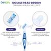 Retainer Brite Cleaning Kit Including 96 Tablets (3 Month Supply) and Denture Brush - Kills 99.9% of Bacteria - Ideal for retainers, mouthguard, dentures, invisalign. Removes Plaque and Tartar. view 3
