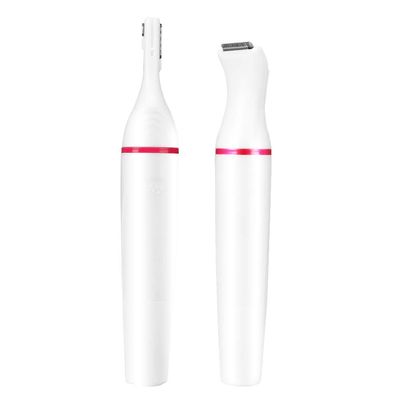 4 in 1 Hair Trimmer for Women Nose Eyebrow Bikini Shaver with Removable Cutting Head and Washable Design, Ladies Shavers, Dry and Wet, Dual Use, Waterproof Beard Trimmer for Easy Clean
