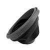 SAMMART Collapsible Plastic Bucket - Foldable Round Tub with handle - Pop Up saving (Grey/Black, 5.5L) view 2